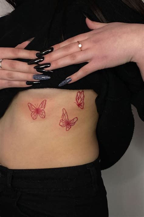 butterfly underboob tattoo|Die 400 besten Ideen zu underboob 